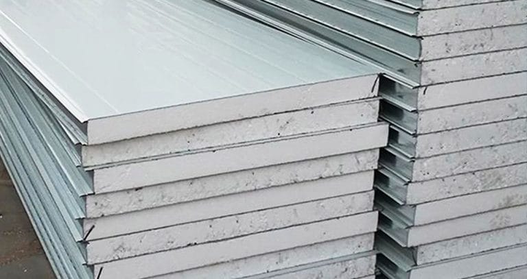Sandwich panel EPS untuk dinding dan plafon ruang industri