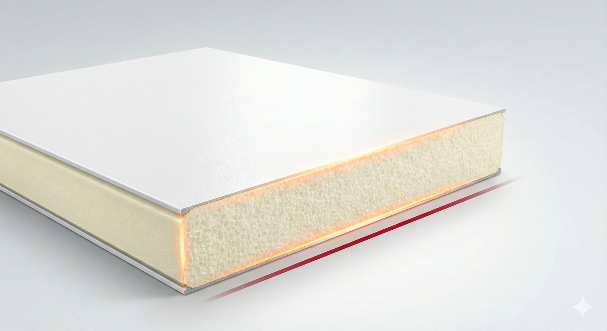 Panel sandwich PIR dengan performa fire safety tinggi untuk cold storage industri